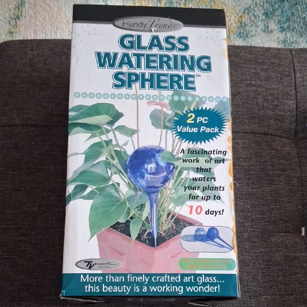 Handy Trends Glass Watering Sphere 2-Pack